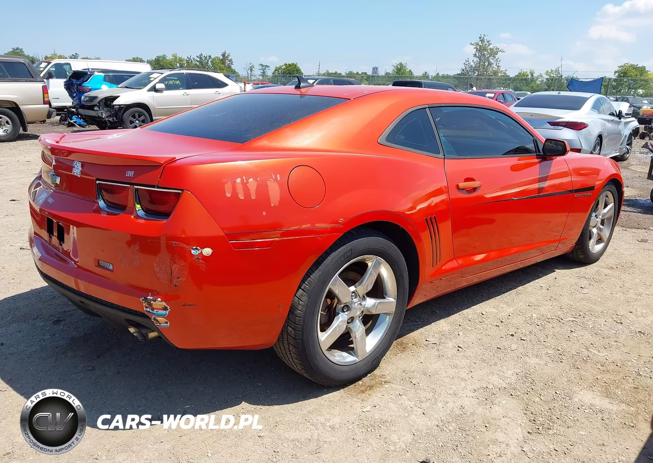 2012 Chevrolet Camaro 1Lt VIN:2G1FB1E3XC9105628 - 4