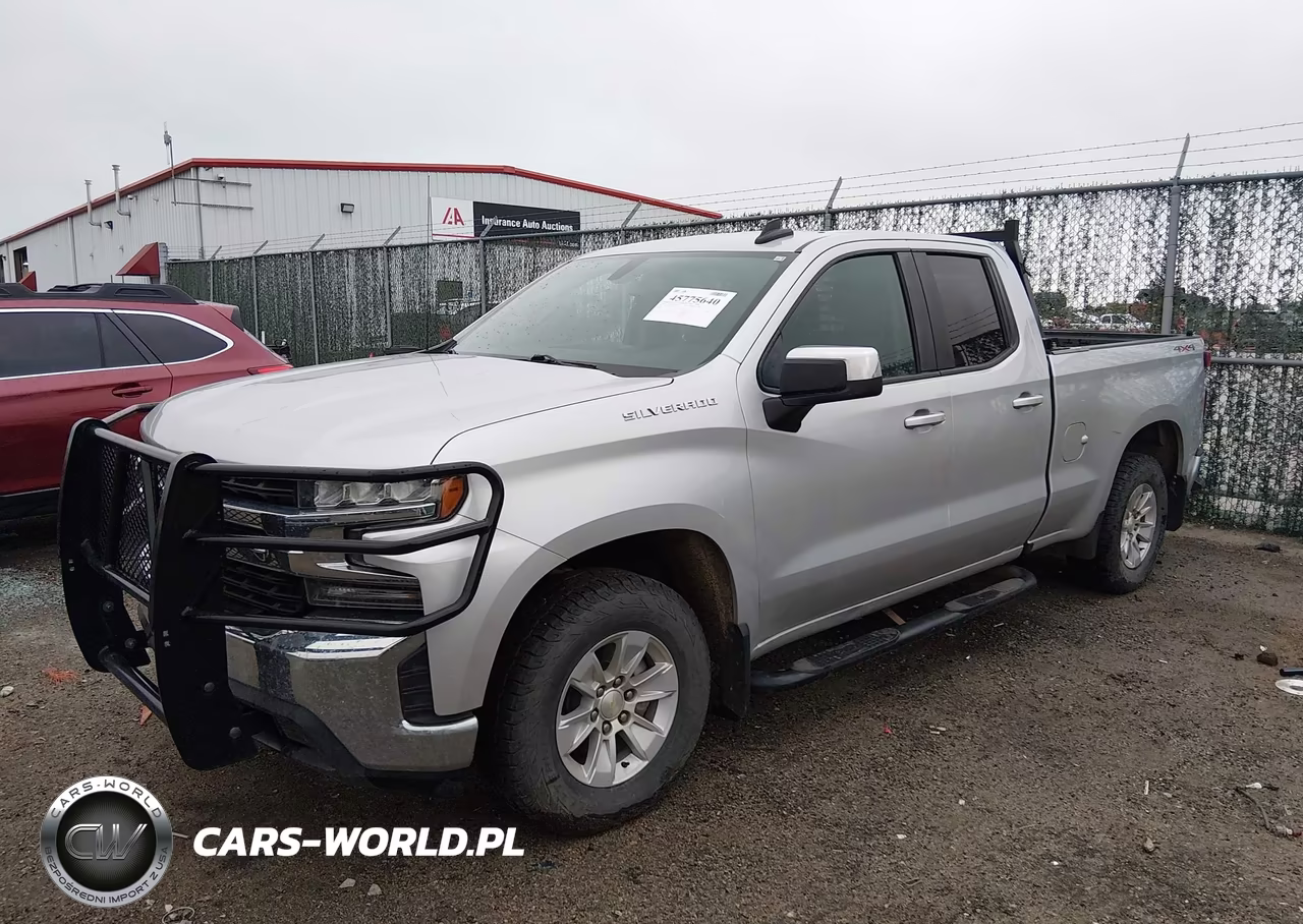 2020 Chevrolet Silverado 1500 4Wd Standard Bed Lt VIN:1GCRYDED9LZ196247 - 2