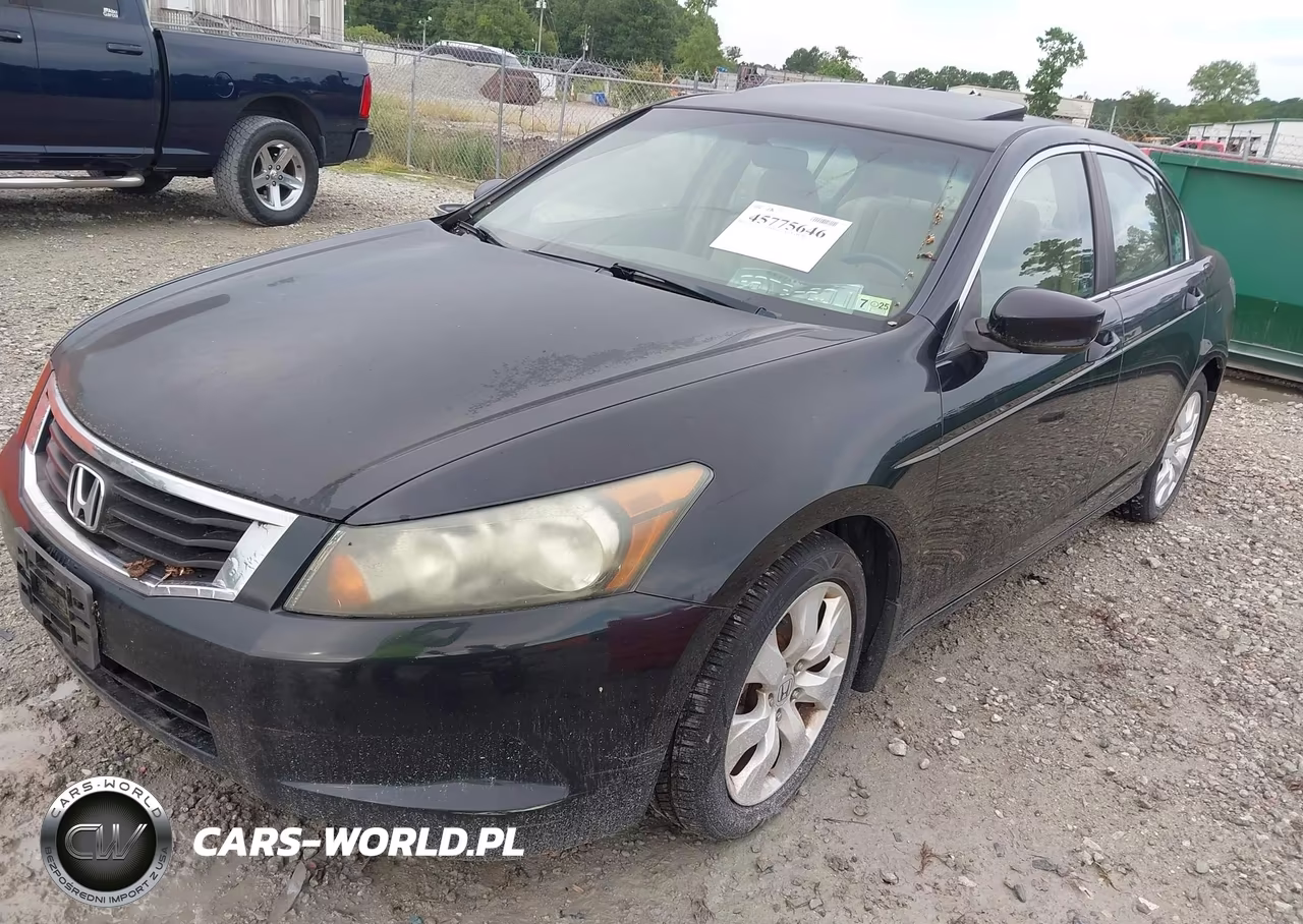 2008 Honda Accord 2.4 Ex VIN:1HGCP267X8A132652 - 2