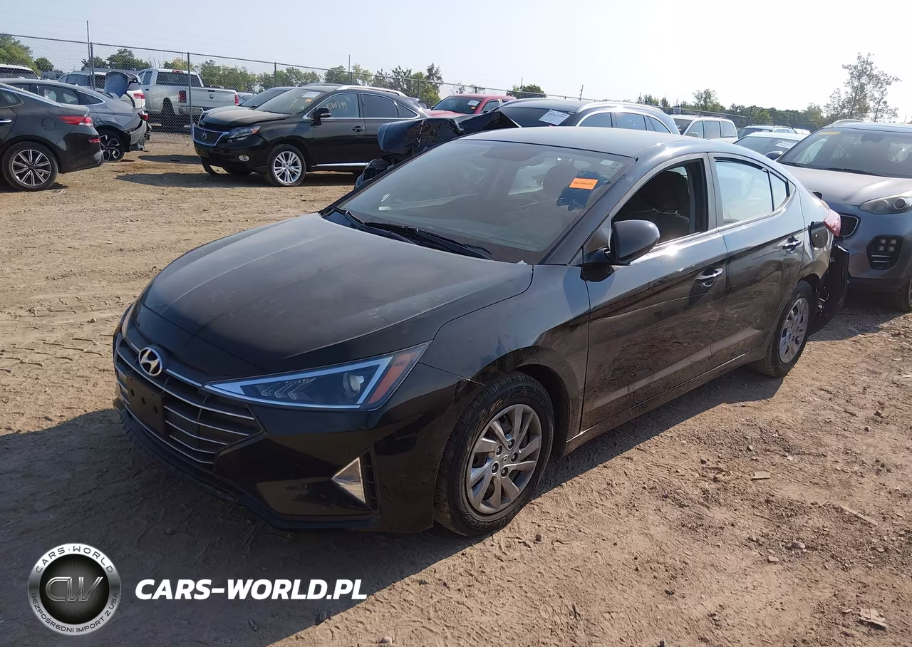 2019 Hyundai Elantra Se VIN:KMHD74LF1KU839618 - 2