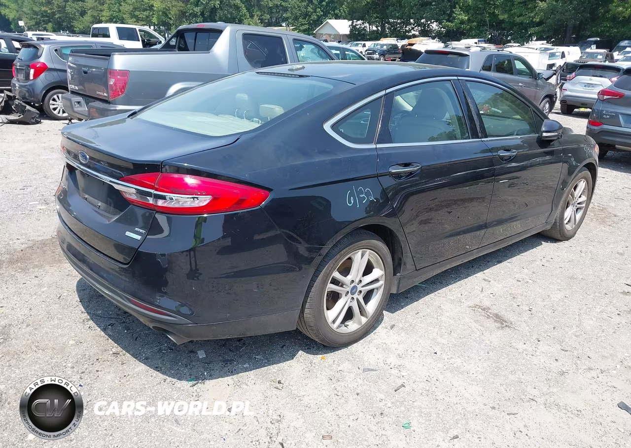 2018 Ford Fusion Se VIN:3FA6P0HD6JR148528 - 4