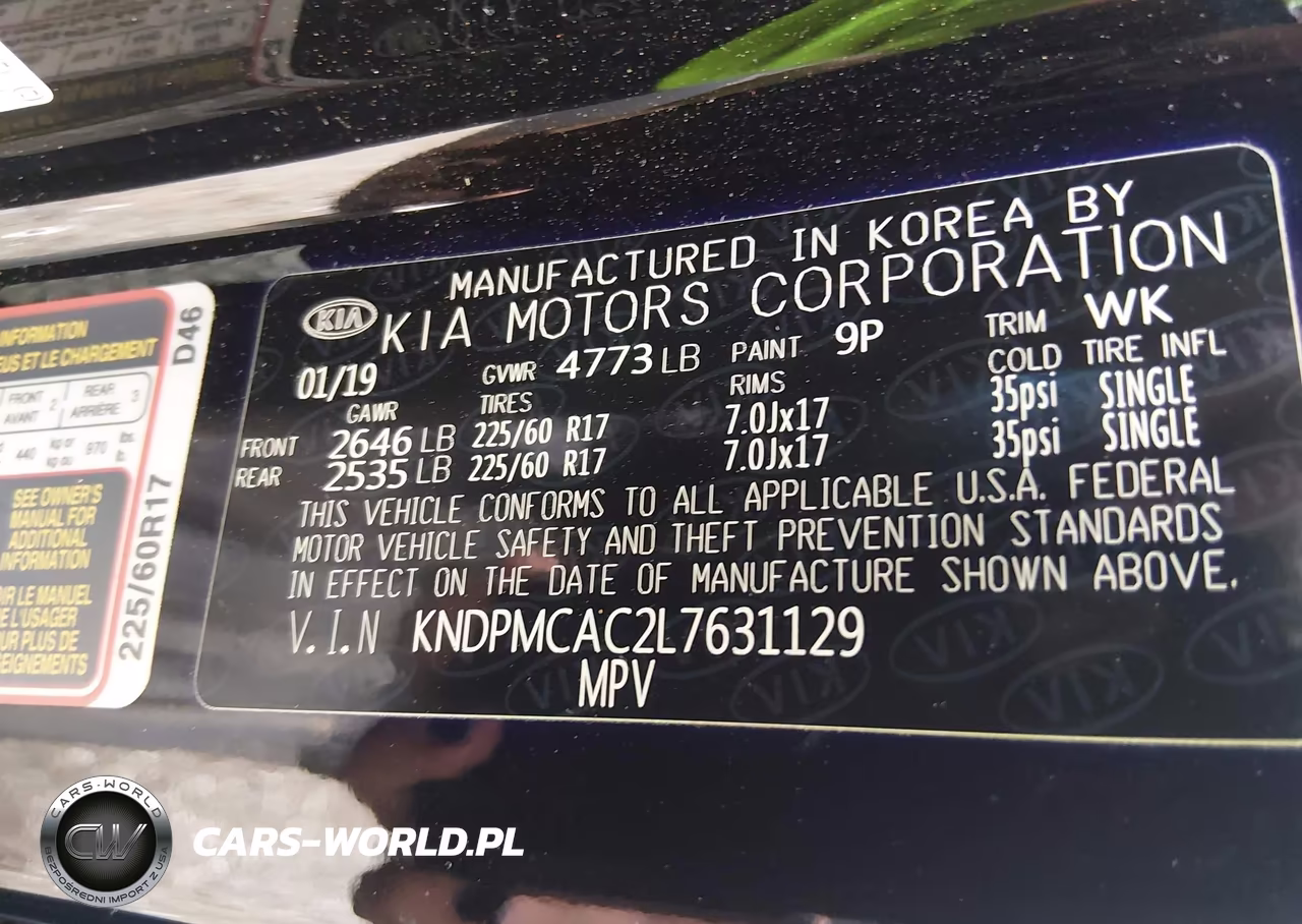 2020 Kia Sportage Lx VIN:KNDPMCAC2L7631129 - 9