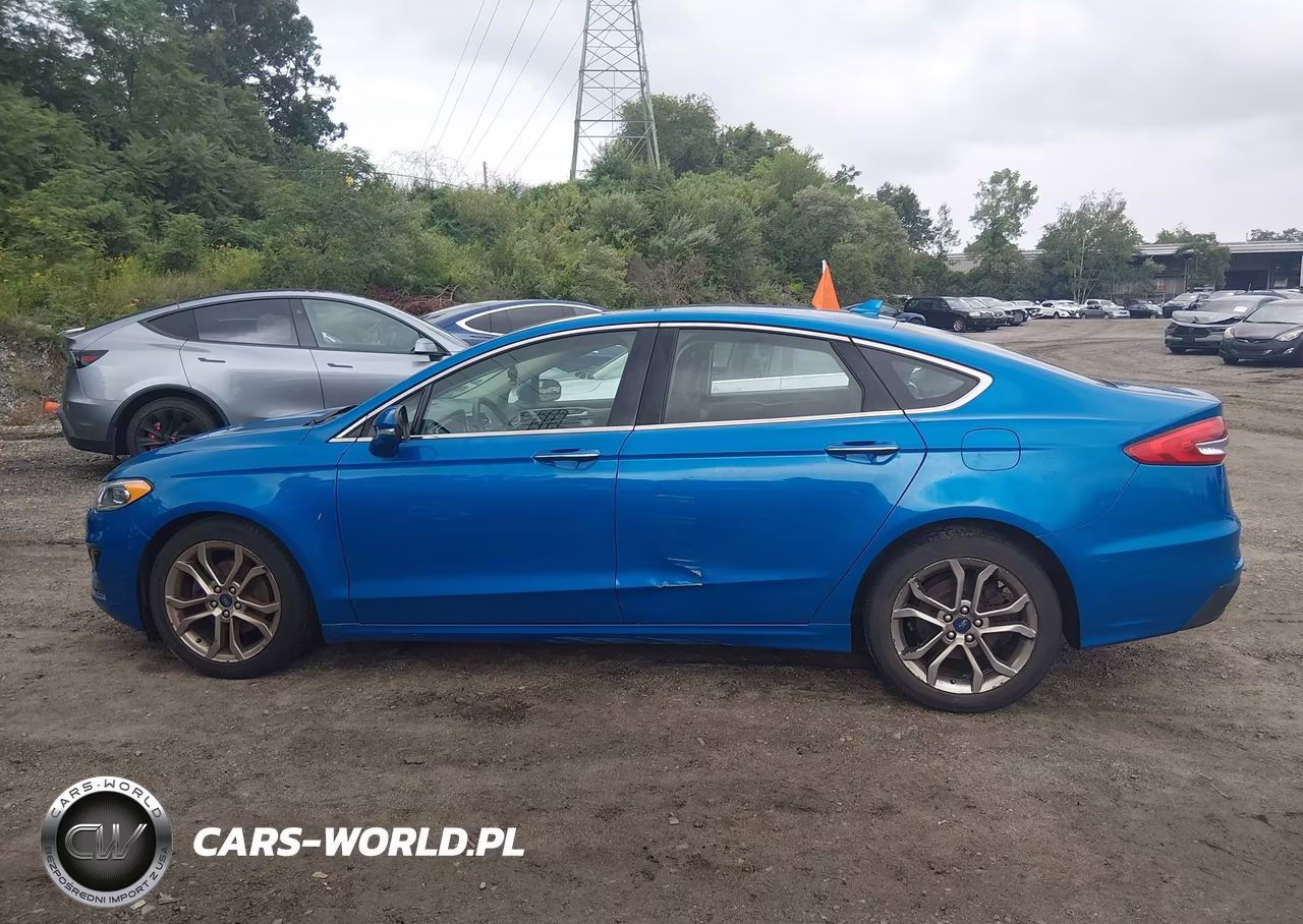 2019 Ford Fusion Sel VIN:3FA6P0CD5KR260956 - 14