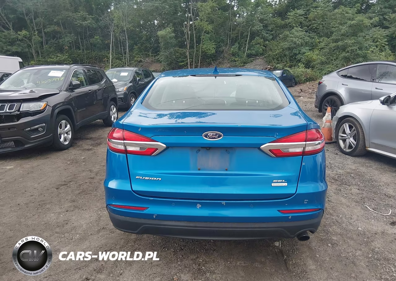 2019 Ford Fusion Sel VIN:3FA6P0CD5KR260956 - 16