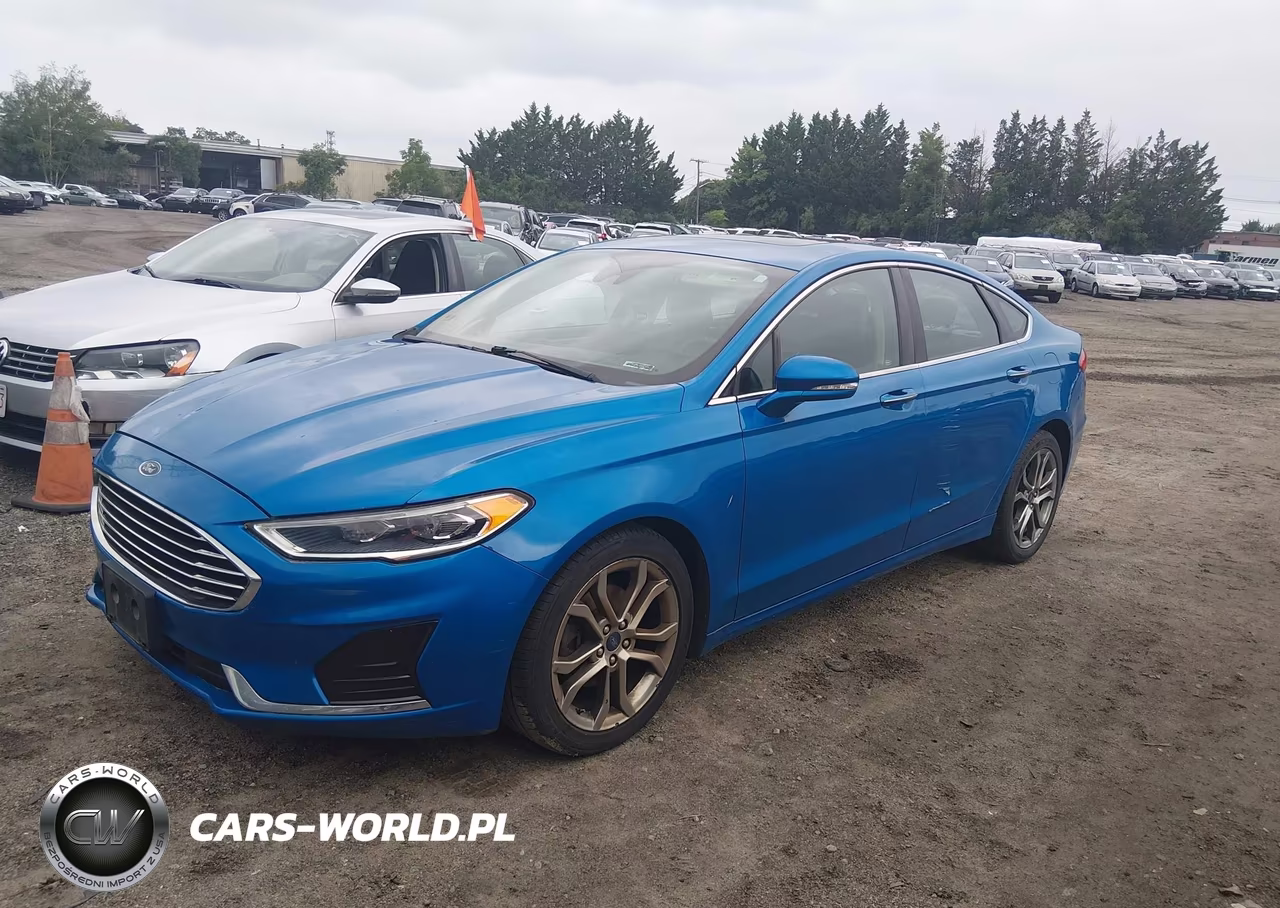 2019 Ford Fusion Sel VIN:3FA6P0CD5KR260956 - 2