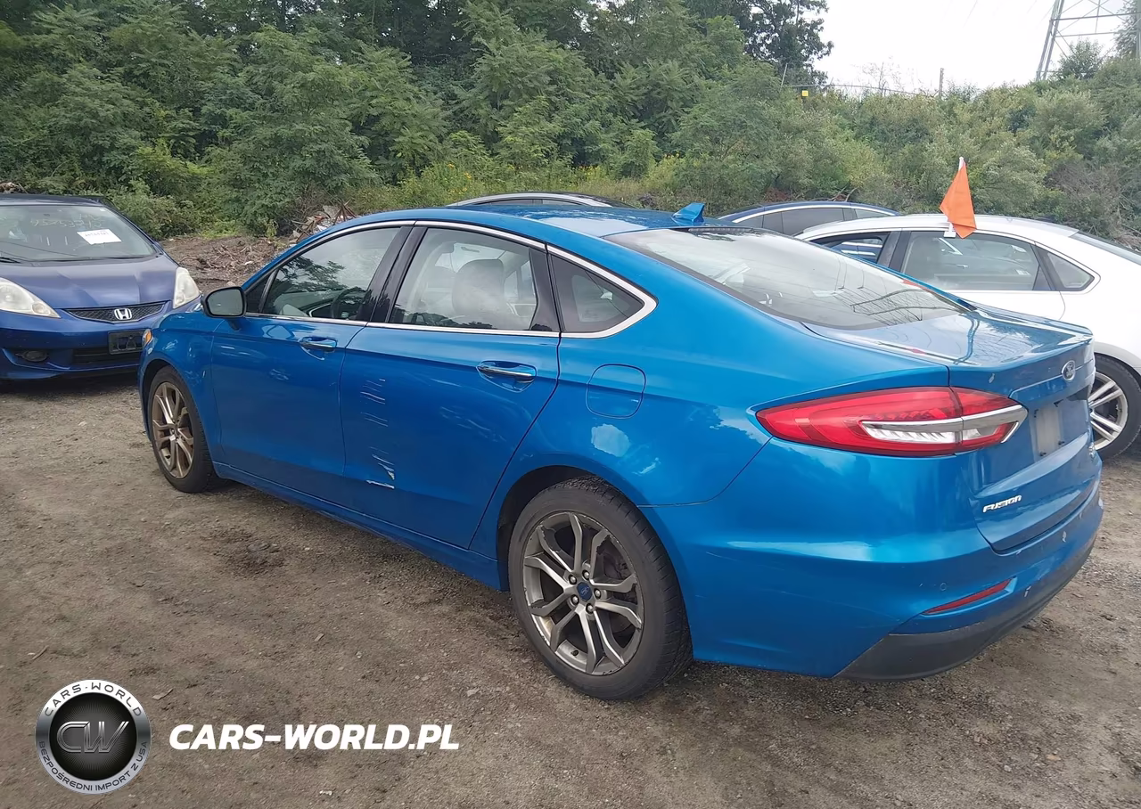 2019 Ford Fusion Sel VIN:3FA6P0CD5KR260956 - 3