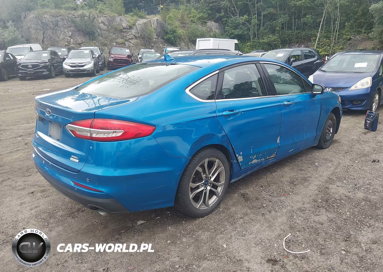 2019 Ford Fusion Sel VIN:3FA6P0CD5KR260956 - 4