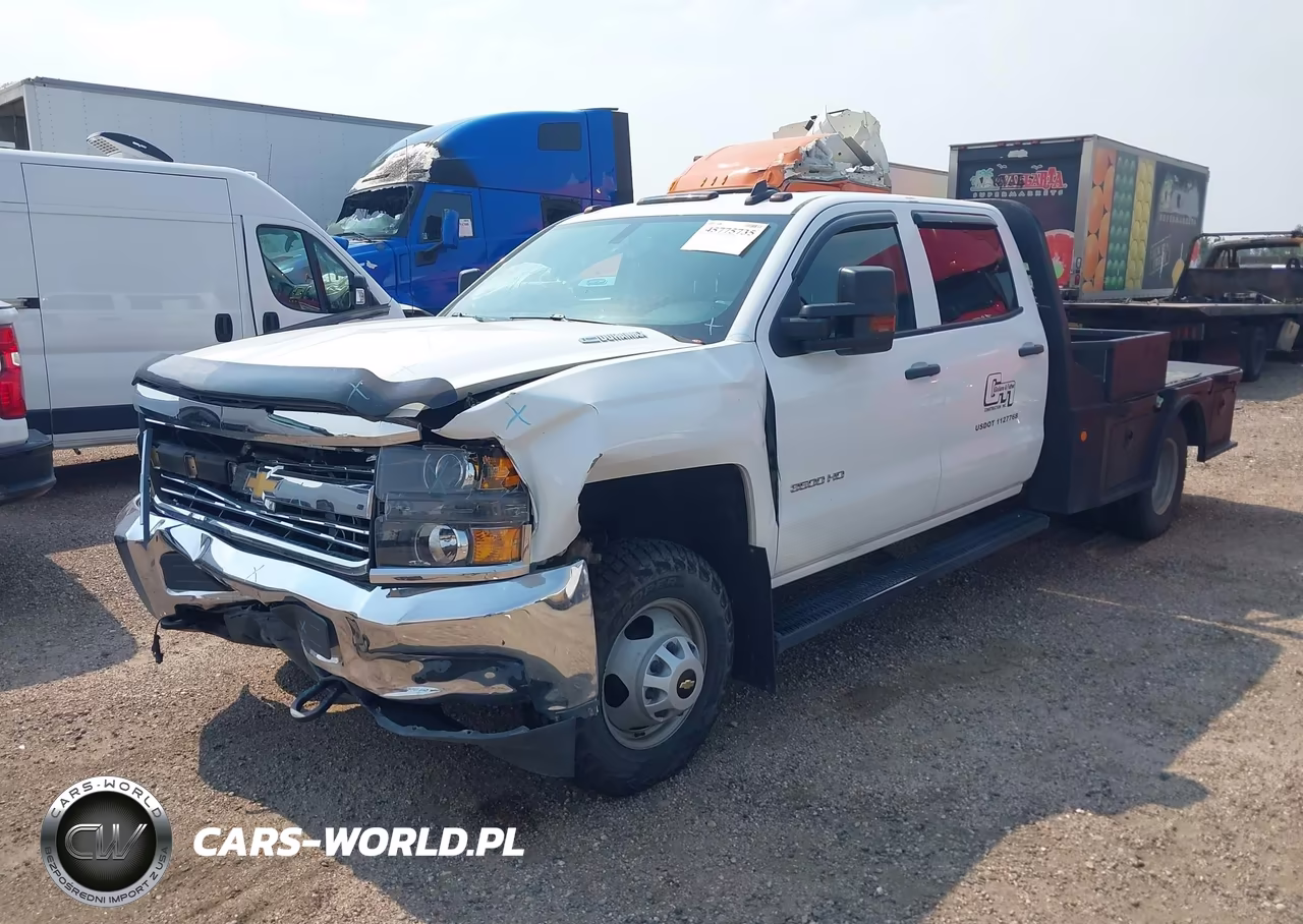 2016 Chevrolet Silverado 3500Hd Chassis Wt VIN:1GB4KYE86GF187278 - 2