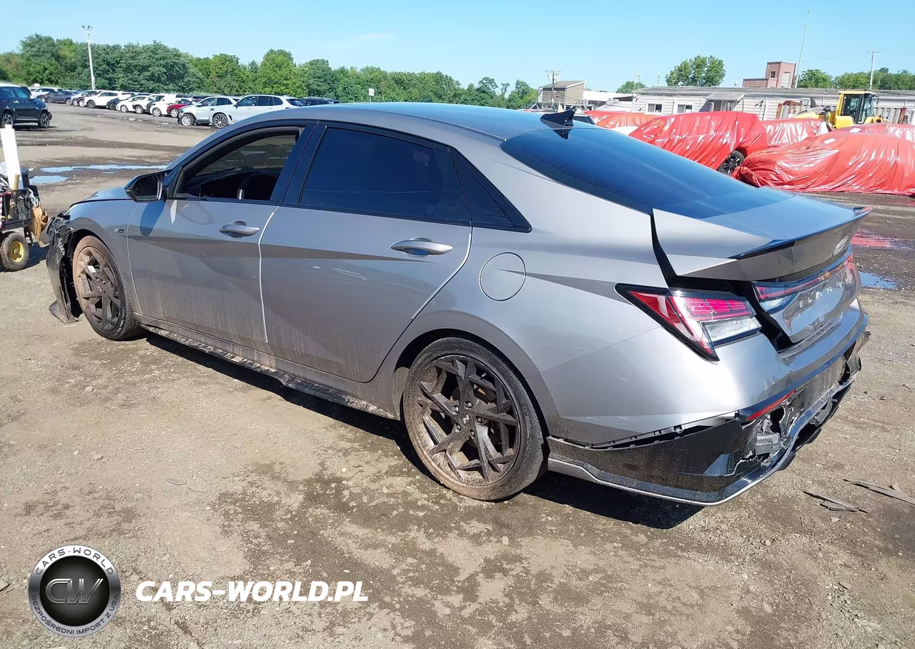 2024 Hyundai Elantra N Line VIN:KMHLR4DF3RU733489 - 3