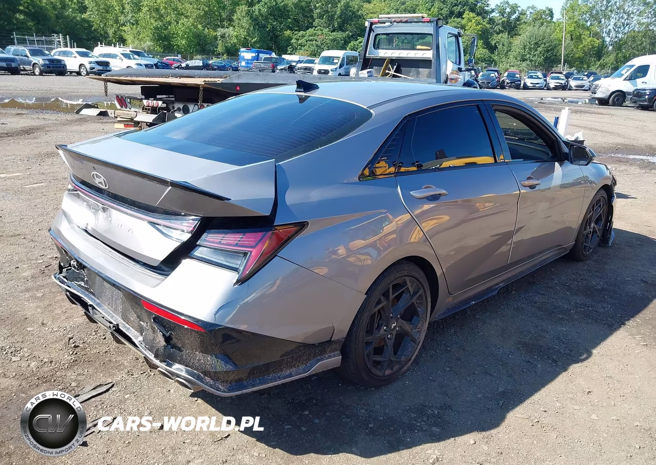 2024 Hyundai Elantra N Line VIN:KMHLR4DF3RU733489 - 4