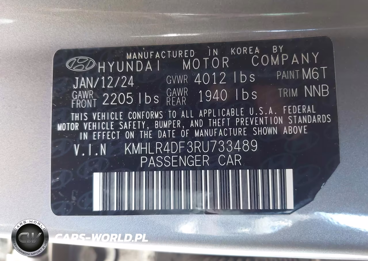 2024 Hyundai Elantra N Line VIN:KMHLR4DF3RU733489 - 9