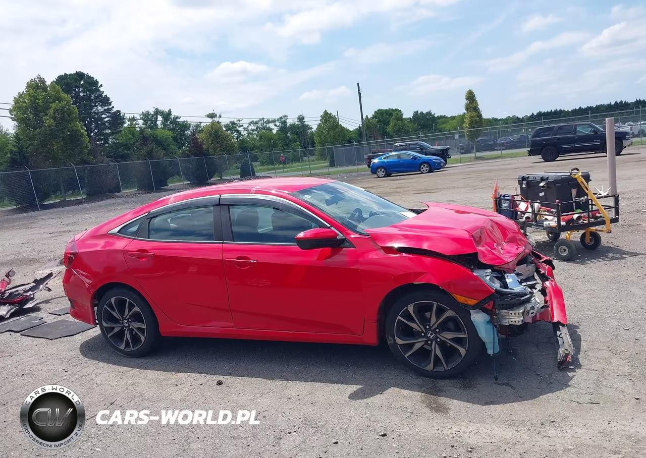 2020 Honda Civic Sport VIN:2HGFC2F83LH585443 - 14