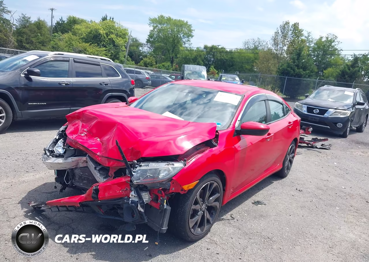 2020 Honda Civic Sport VIN:2HGFC2F83LH585443 - 2