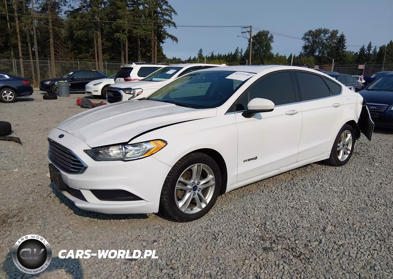 2018 Ford Fusion Hybrid Se VIN:3FA6P0LU4JR138300 - 2