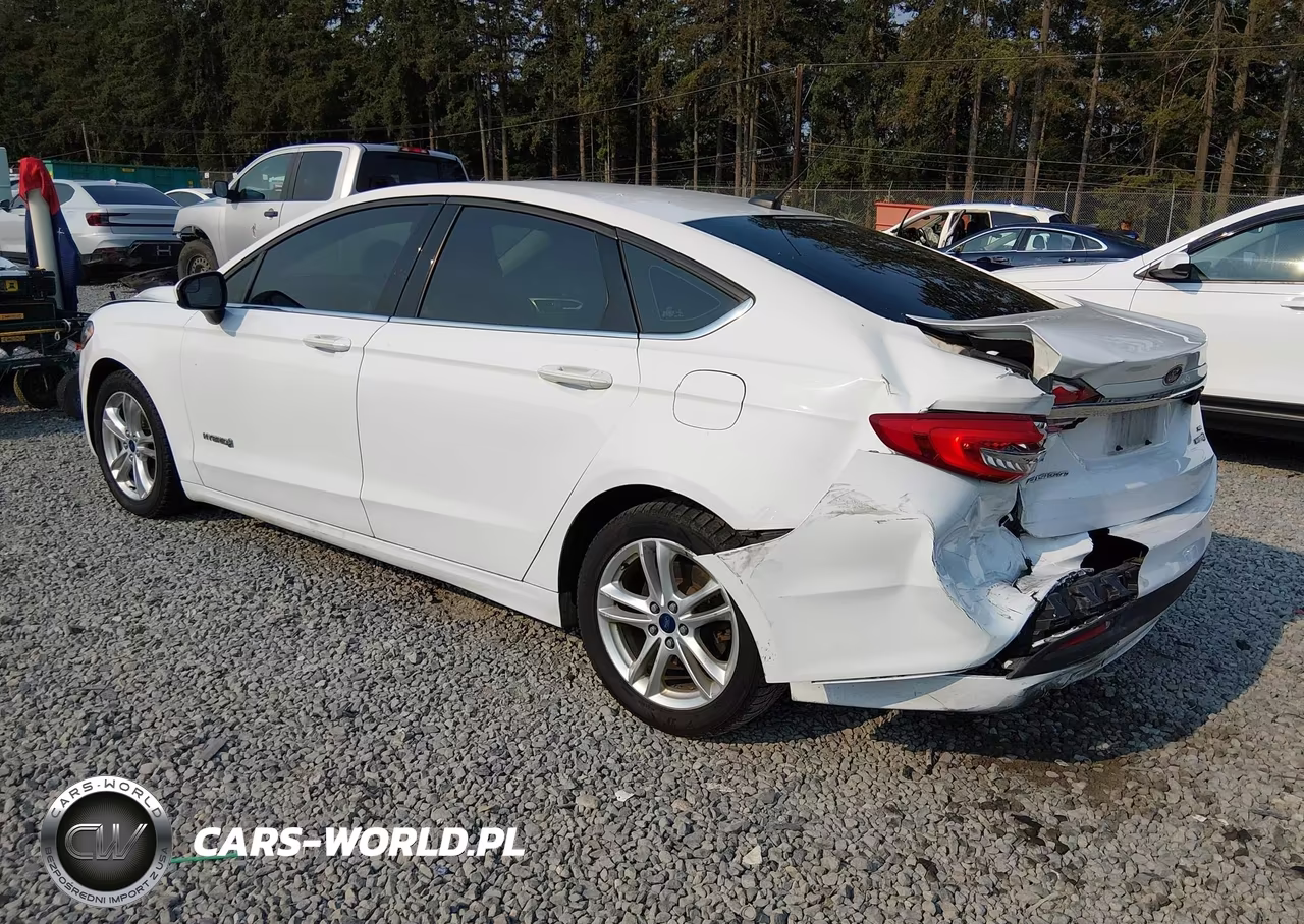 2018 Ford Fusion Hybrid Se VIN:3FA6P0LU4JR138300 - 3