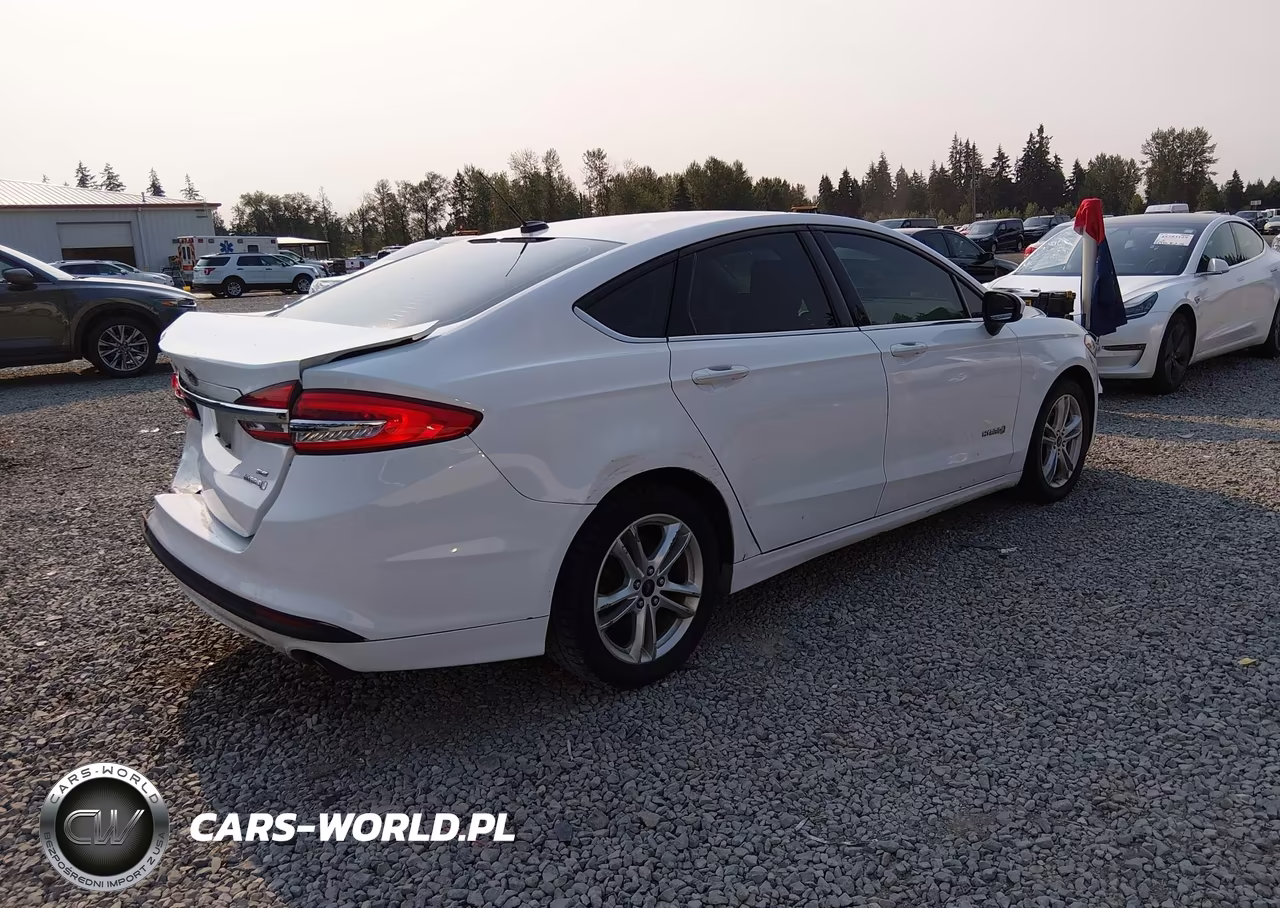 2018 Ford Fusion Hybrid Se VIN:3FA6P0LU4JR138300 - 4