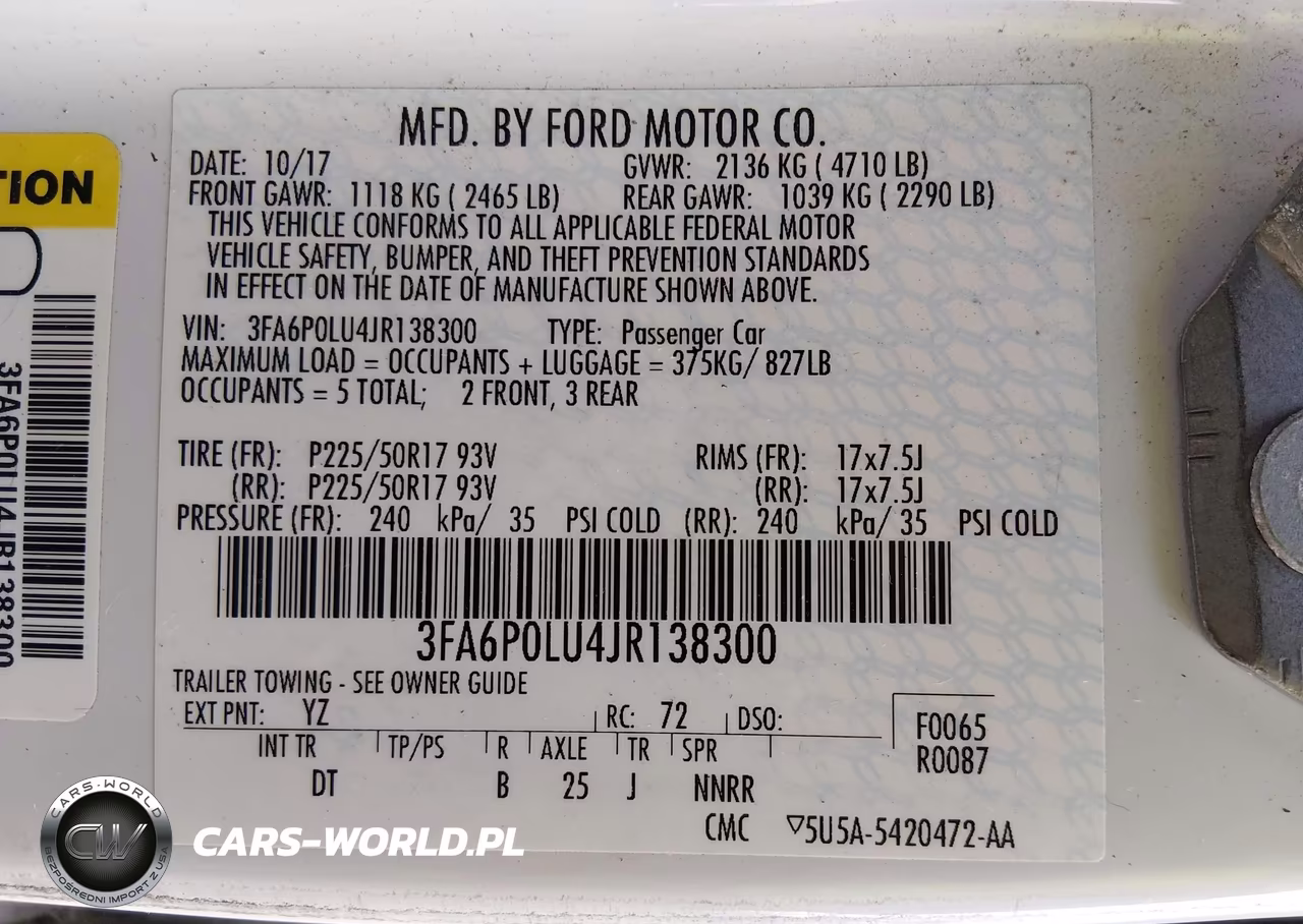 2018 Ford Fusion Hybrid Se VIN:3FA6P0LU4JR138300 - 9