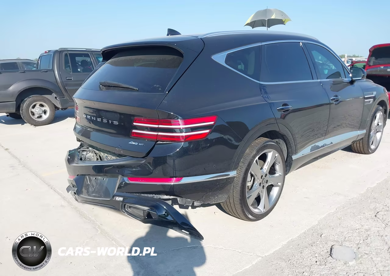 2021 Genesis Gv80 3.5T Awd VIN:KMUHCESC8MU074440 - 4