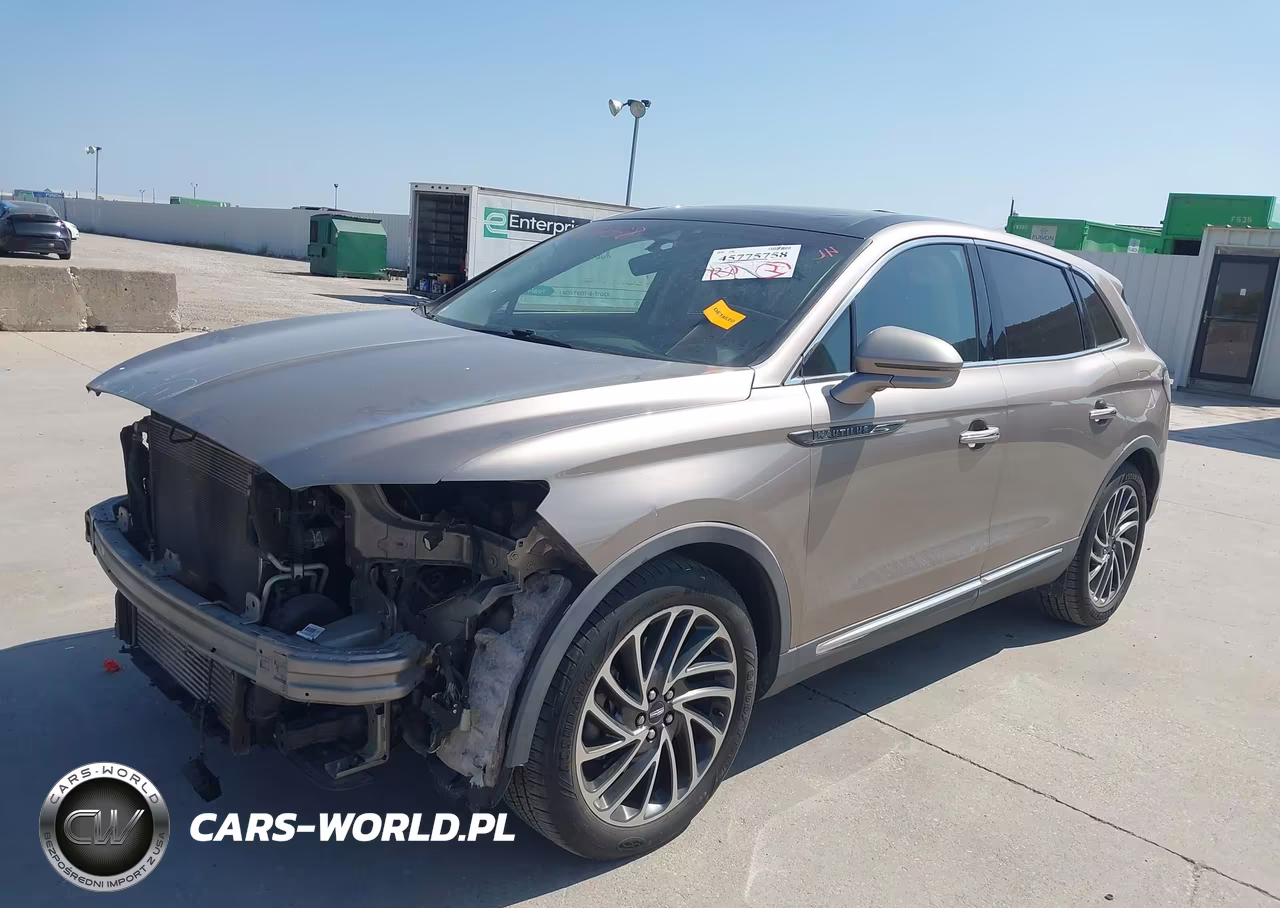 2019 Lincoln Nautilus Reserve VIN:2LMPJ6L93KBL35683 - 2