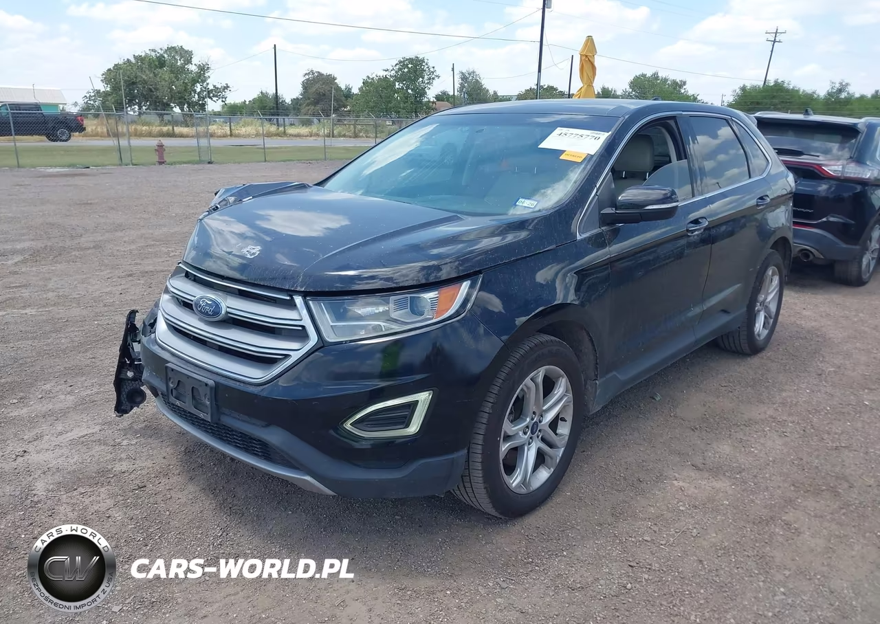 2017 Ford Edge Titanium VIN:2FMPK4K99HBB31705 - 2