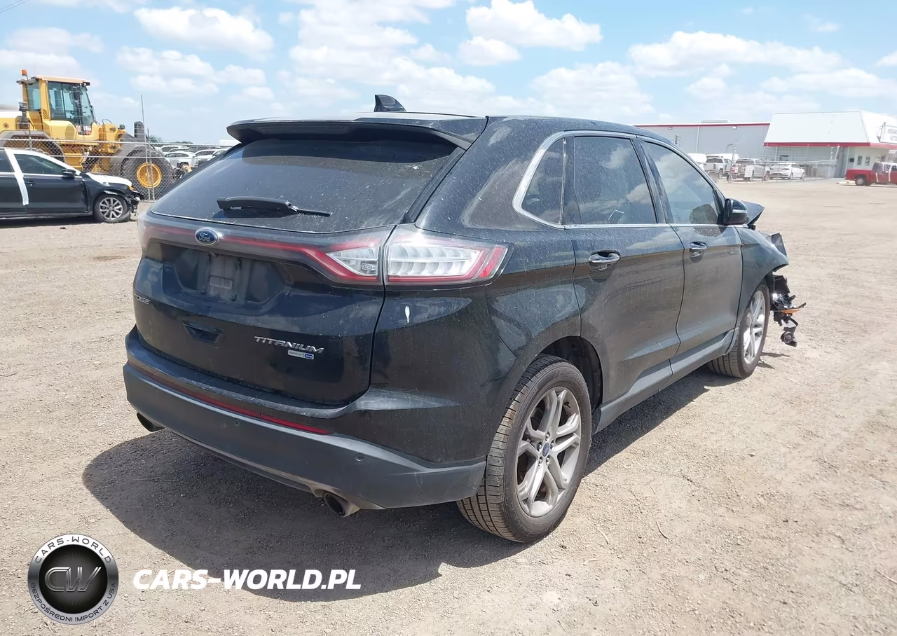 2017 Ford Edge Titanium VIN:2FMPK4K99HBB31705 - 4