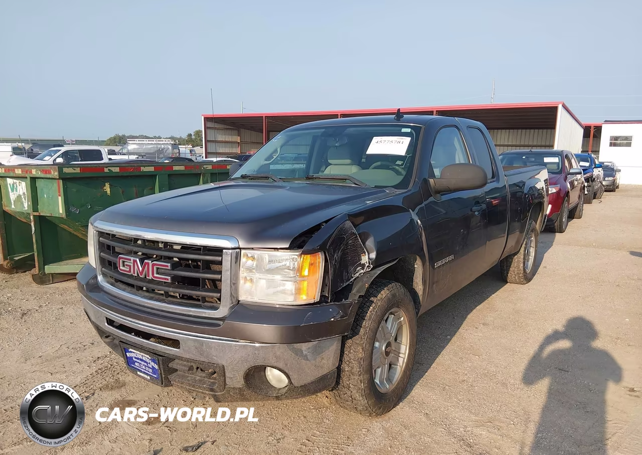 2010 GMC Sierra 1500 Sle VIN:1GTSKVE38AZ164838 - 2
