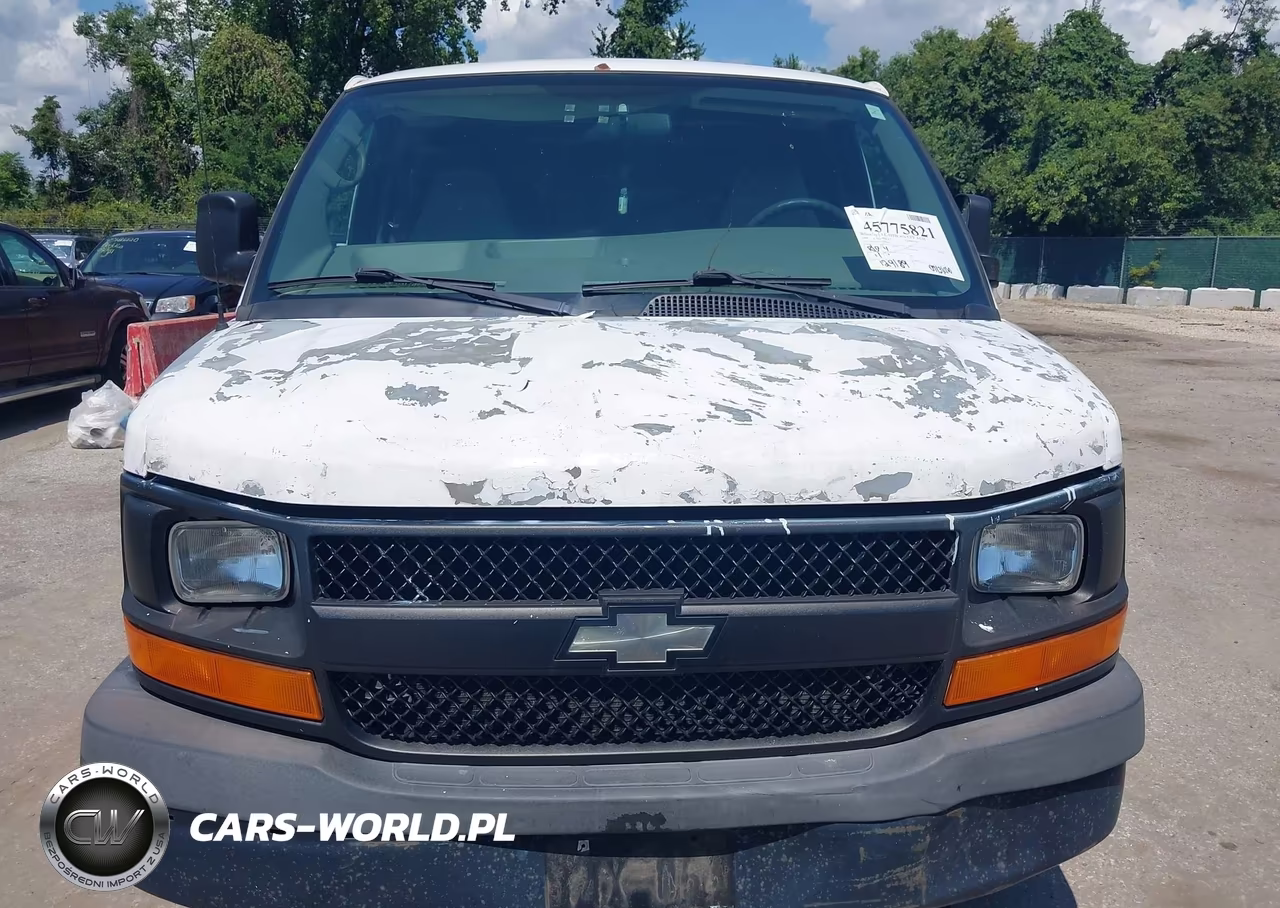 2009 Chevrolet Express Work Van VIN:1GCFG15X591177961 - 6