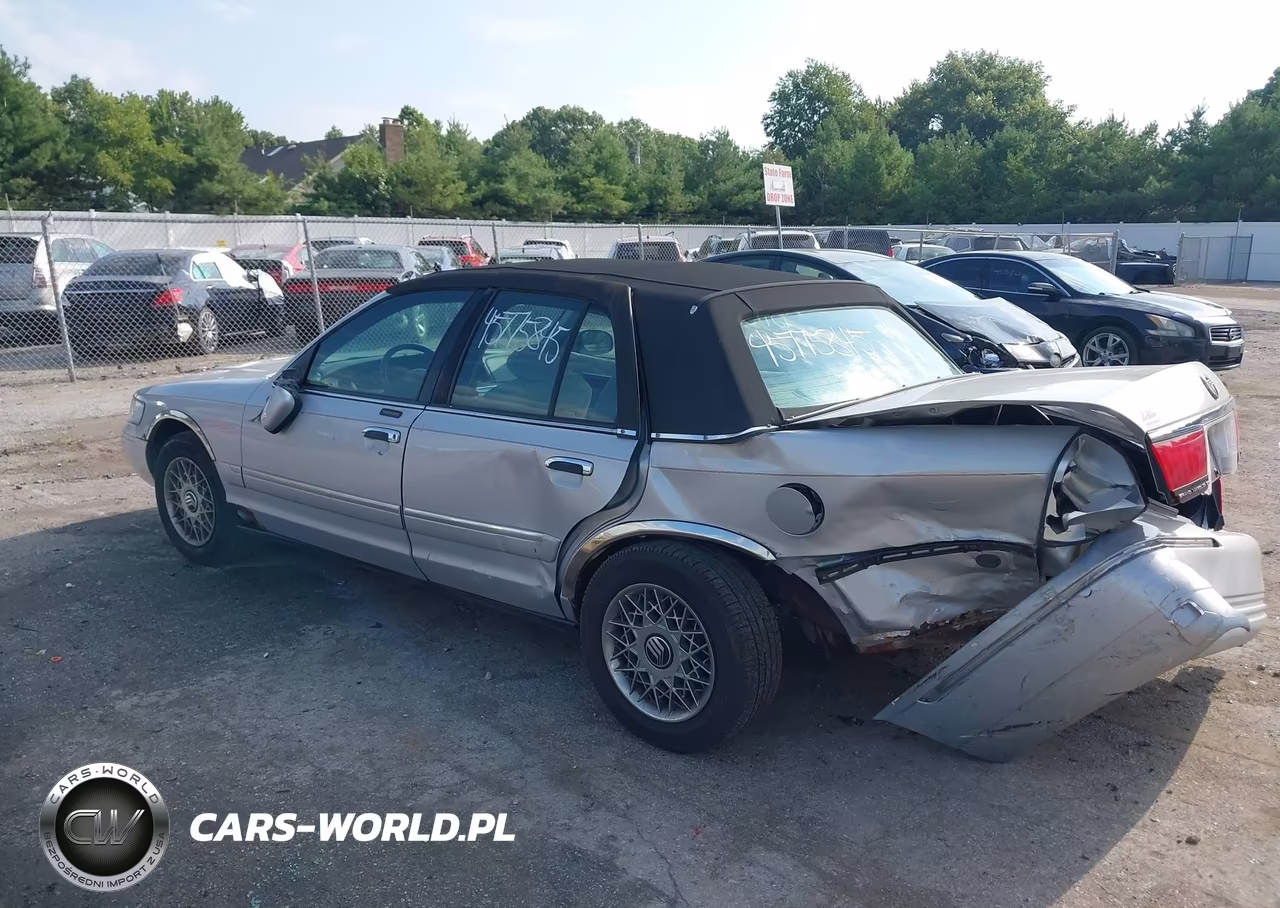 2000 Mercury Grand Marquis Gs VIN:2MEFM74W7YX646976 - 3