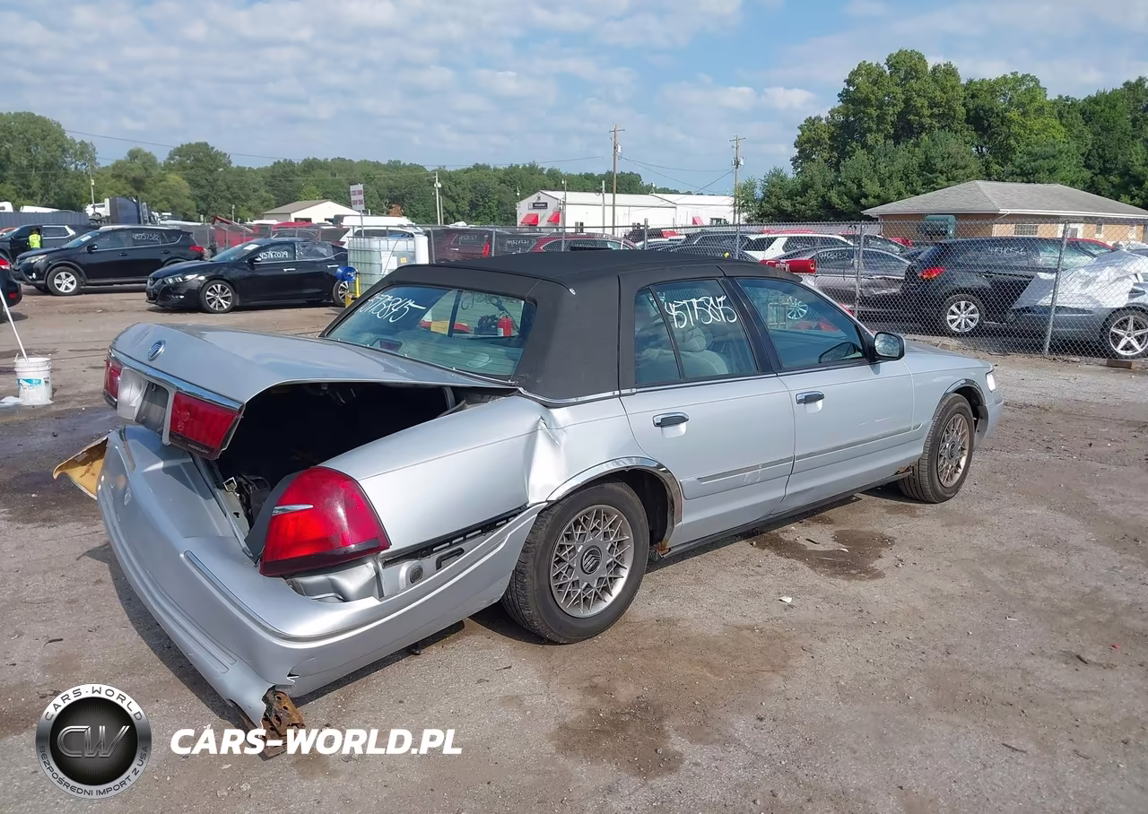 2000 Mercury Grand Marquis Gs VIN:2MEFM74W7YX646976 - 4
