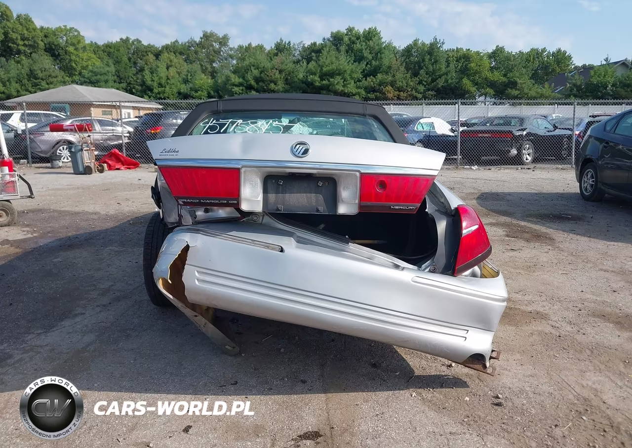 2000 Mercury Grand Marquis Gs VIN:2MEFM74W7YX646976 - 6