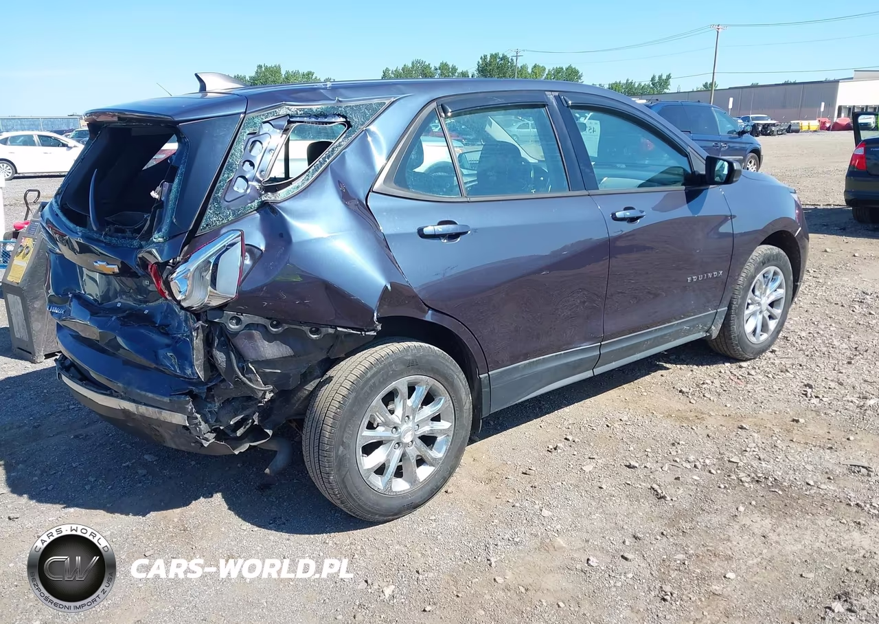 2018 Chevrolet Equinox Ls VIN:3GNAXREV7JS620693 - 4