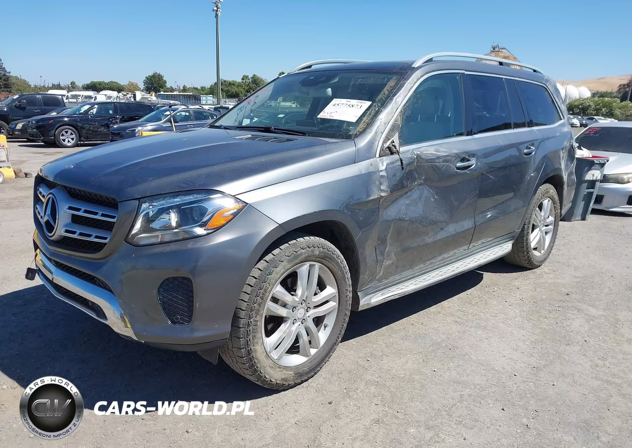 2017 Mercedes-Benz Gls 450 4Matic VIN:4JGDF6EE1HA851216 - 2