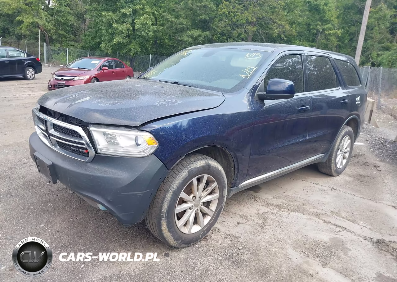 2014 Dodge Durango Sxt VIN:1C4RDJAG7EC495204 - 2