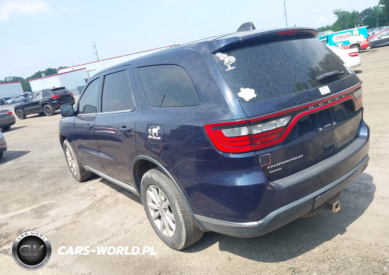 2014 Dodge Durango Sxt VIN:1C4RDJAG7EC495204 - 3