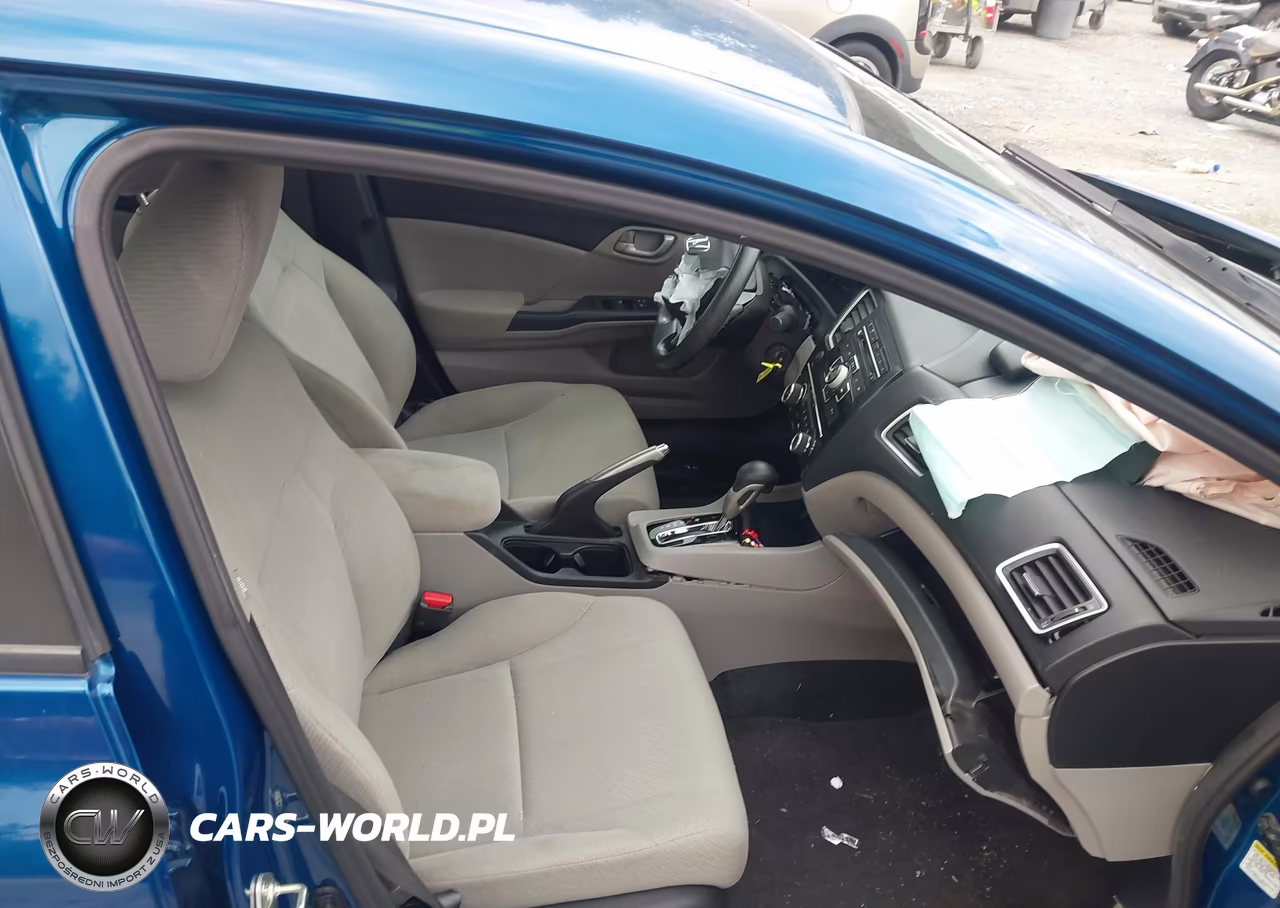 2013 Honda Civic Lx VIN:2HGFB2F52DH593477 - 5