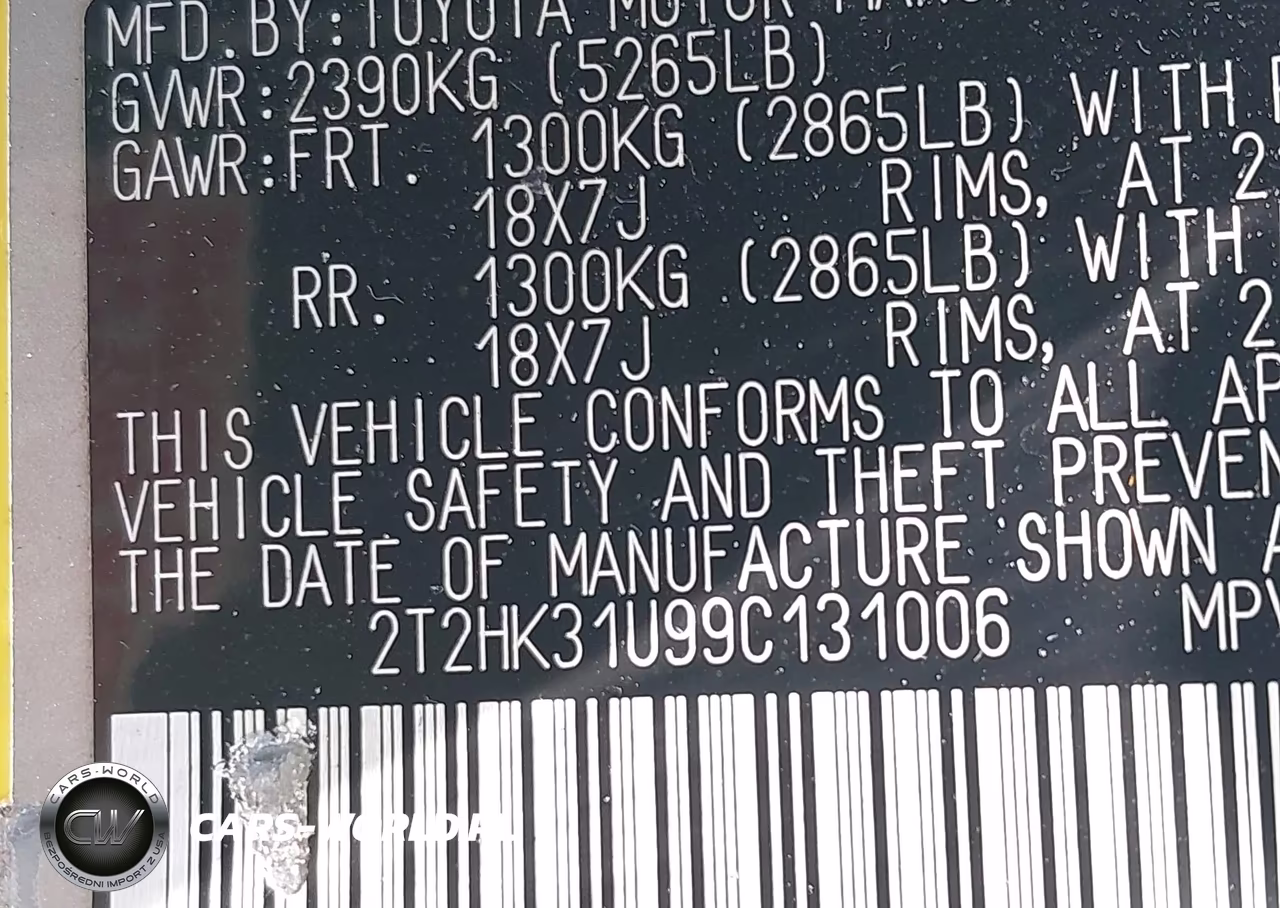 2009 Lexus Rx 350 VIN:2T2HK31U99C131006 - 9