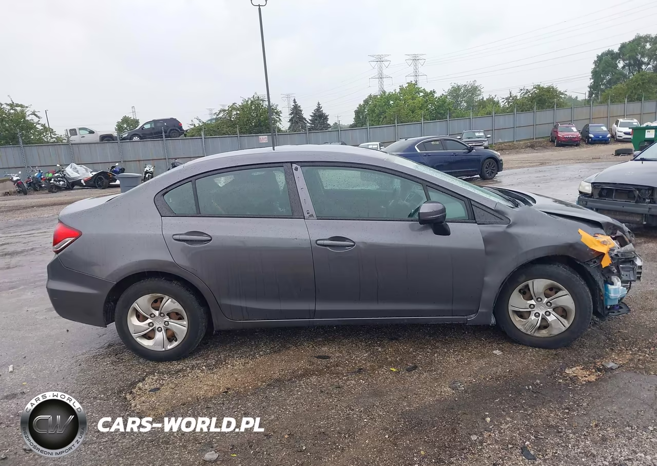 2015 Honda Civic Lx VIN:19XFB2F50FE071394 - 14