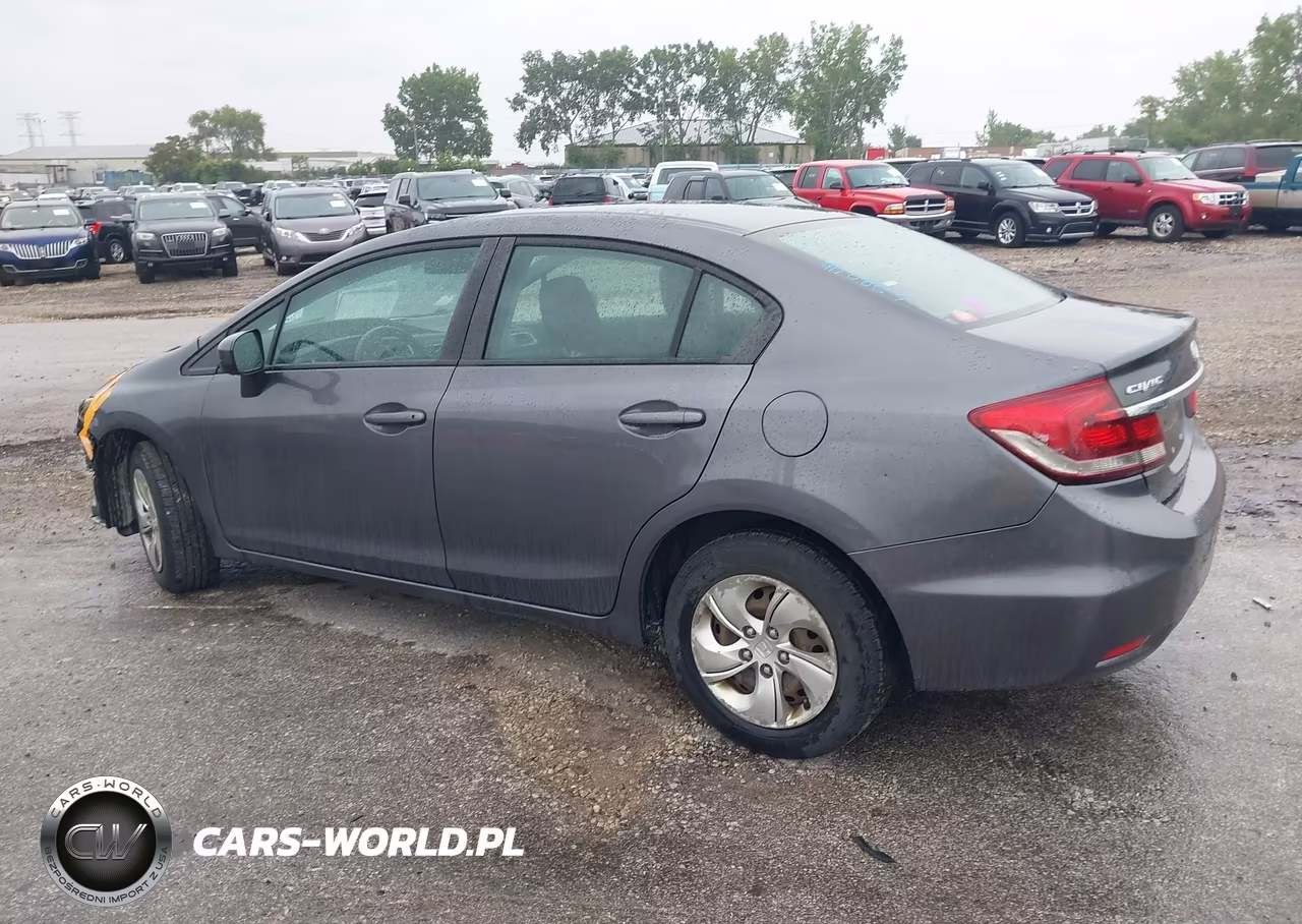 2015 Honda Civic Lx VIN:19XFB2F50FE071394 - 3