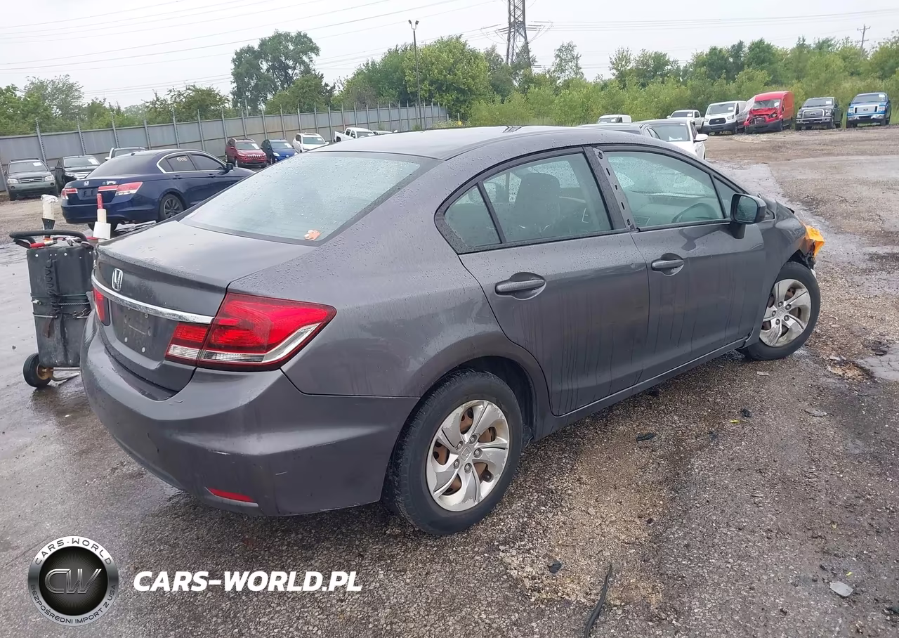 2015 Honda Civic Lx VIN:19XFB2F50FE071394 - 4