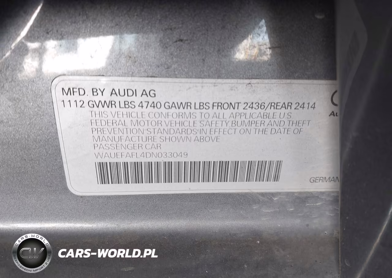 2013 Audi A4 2.0T Premium VIN:WAUEFAFL4DN033049 - 9