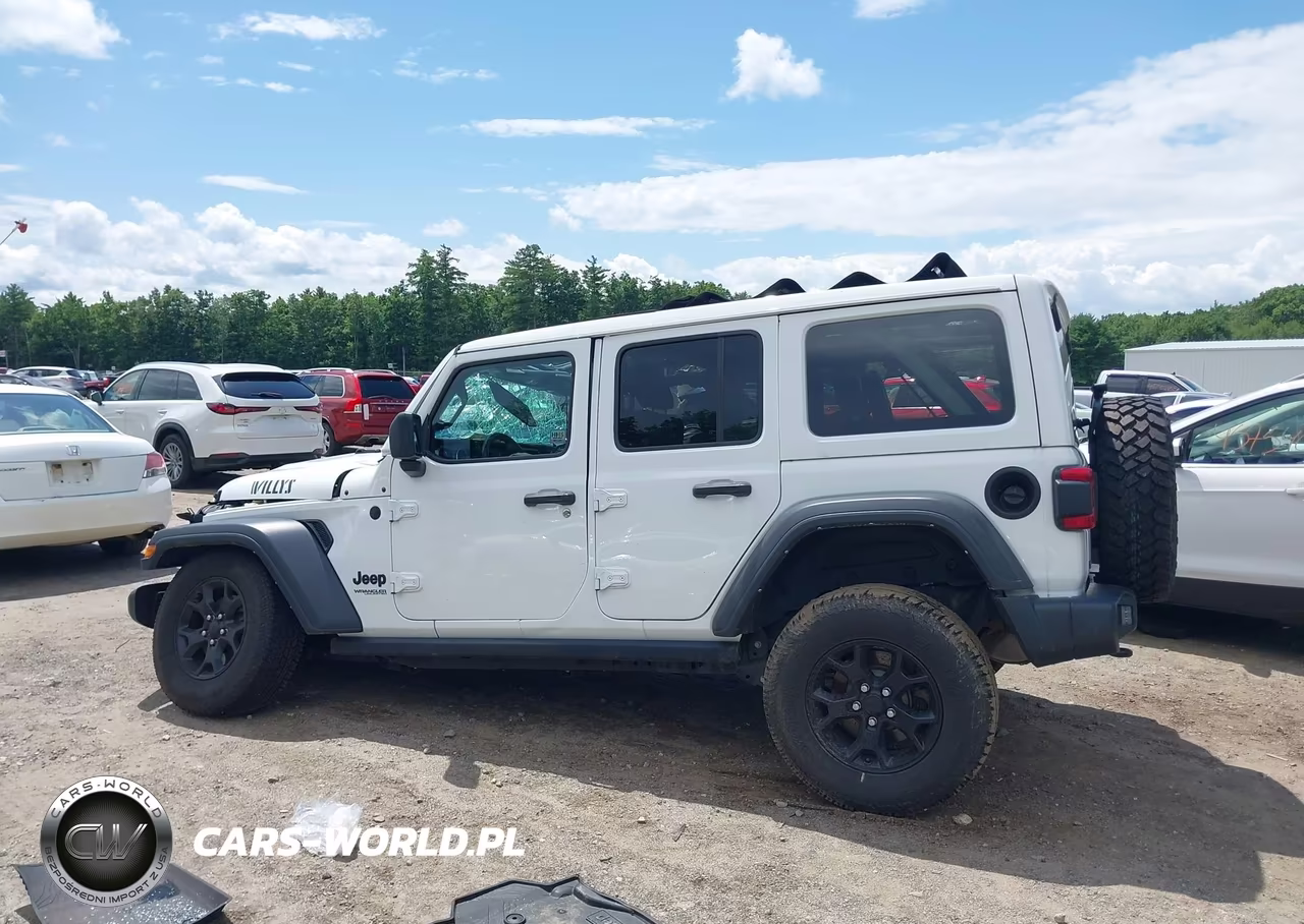 2021 Jeep Wrangler Unlimited Willys 4X4 VIN:1C4HJXDG4MW750925 - 15