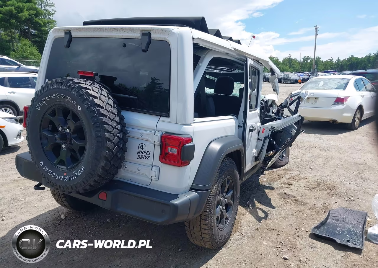 2021 Jeep Wrangler Unlimited Willys 4X4 VIN:1C4HJXDG4MW750925 - 4