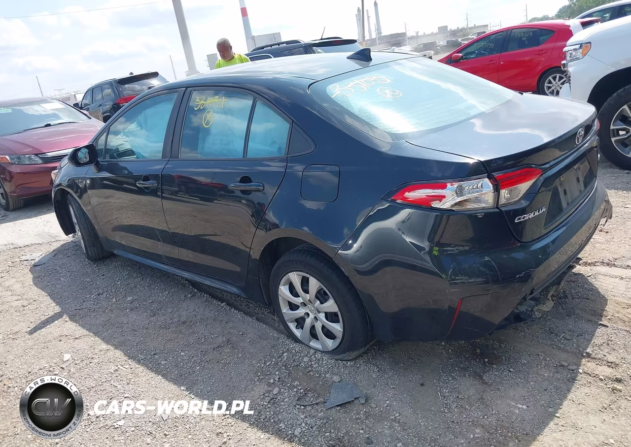 2022 Toyota Corolla Le VIN:5YFEPMAE9NP331031 - 3