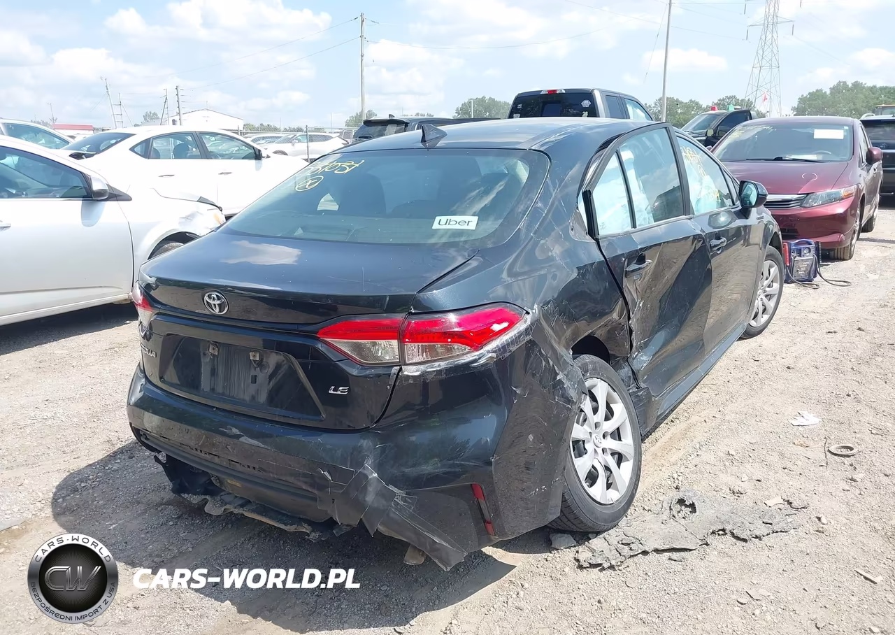 2022 Toyota Corolla Le VIN:5YFEPMAE9NP331031 - 4