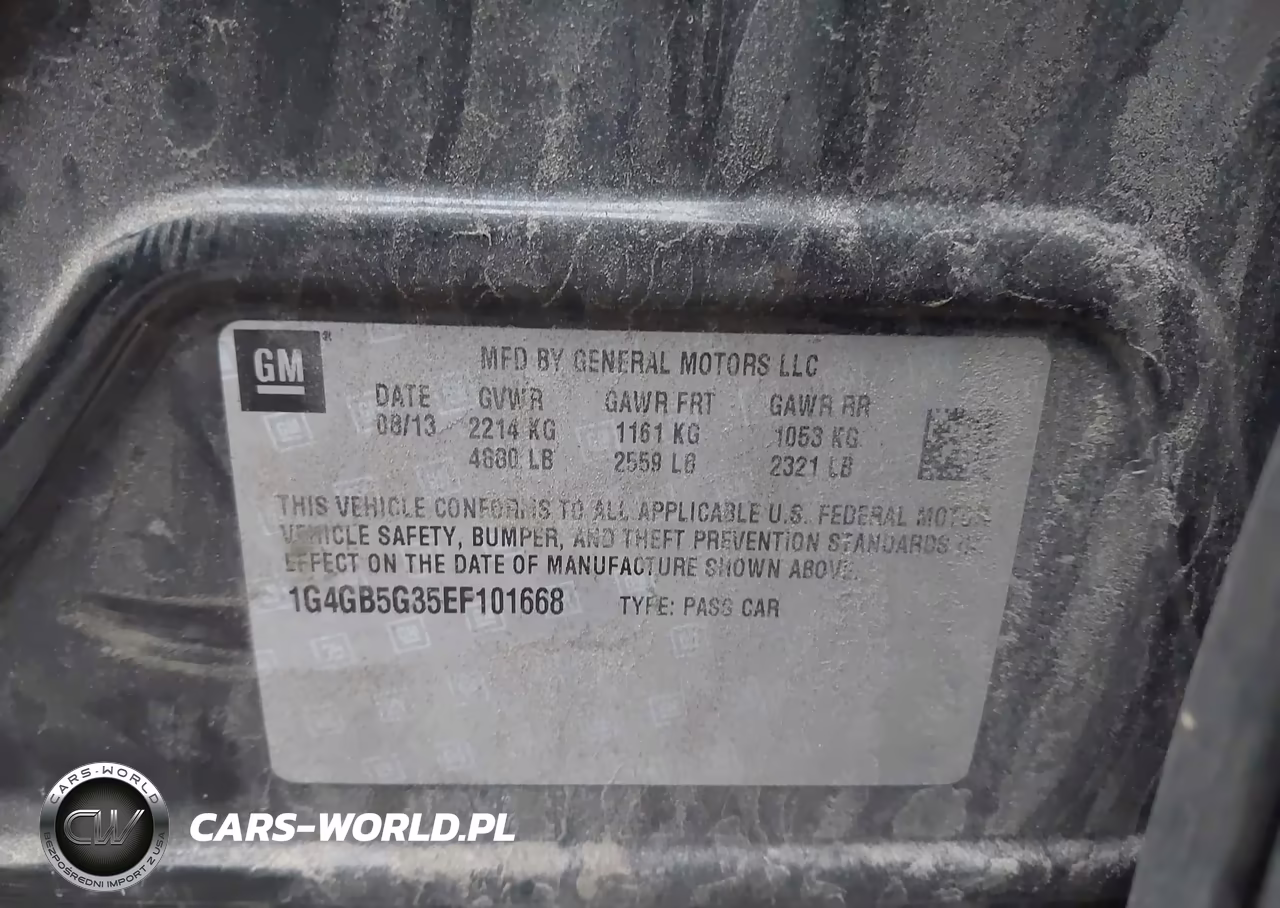 2014 Buick Lacrosse Leather Group VIN:1G4GB5G35EF101668 - 9