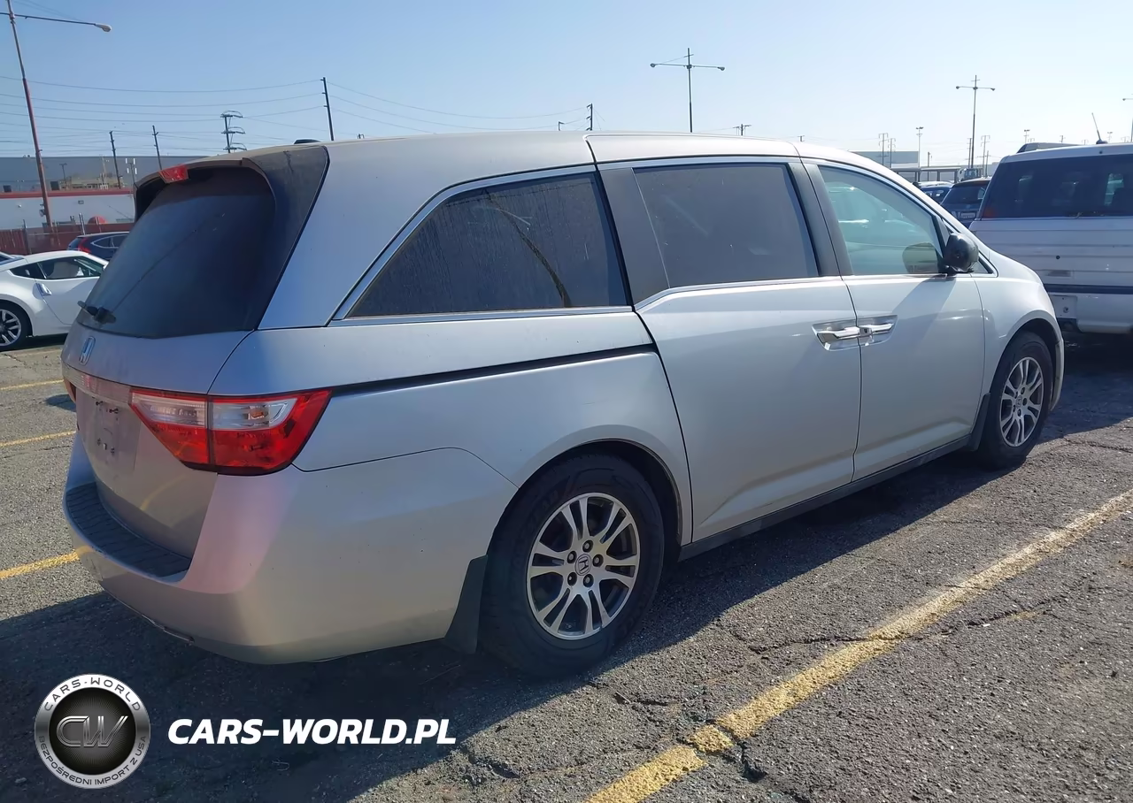 2013 Honda Odyssey Ex-L VIN:5FNRL5H68DB060510 - 4