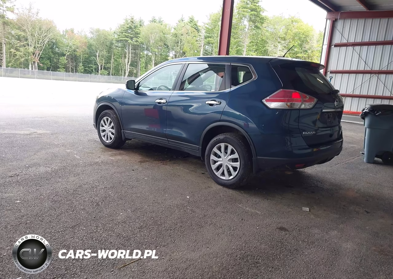 2015 Nissan Rogue S VIN:KNMAT2MV3FP582303 - 3
