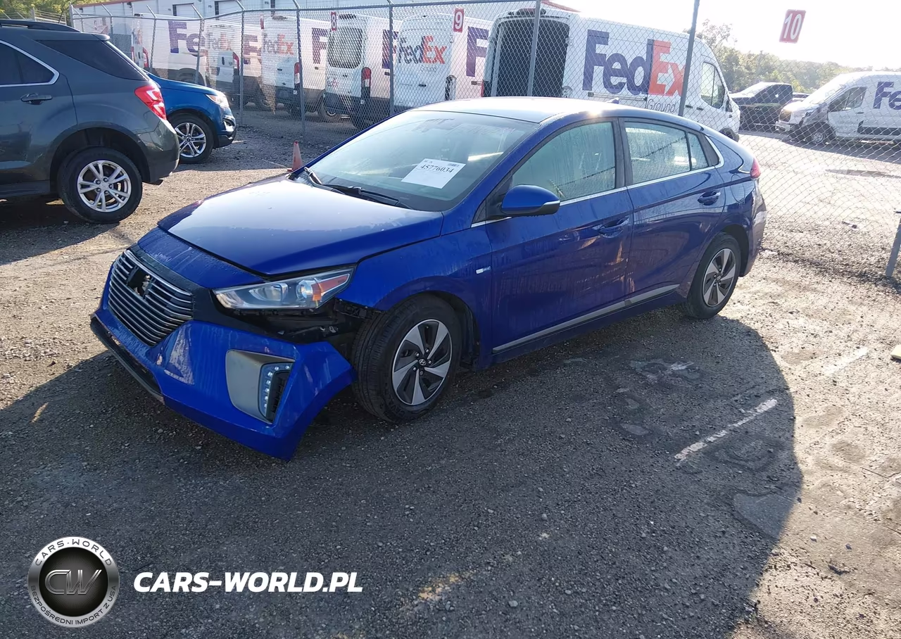 2019 Hyundai Ioniq Hybrid Sel VIN:KMHC75LC4KU136442 - 2