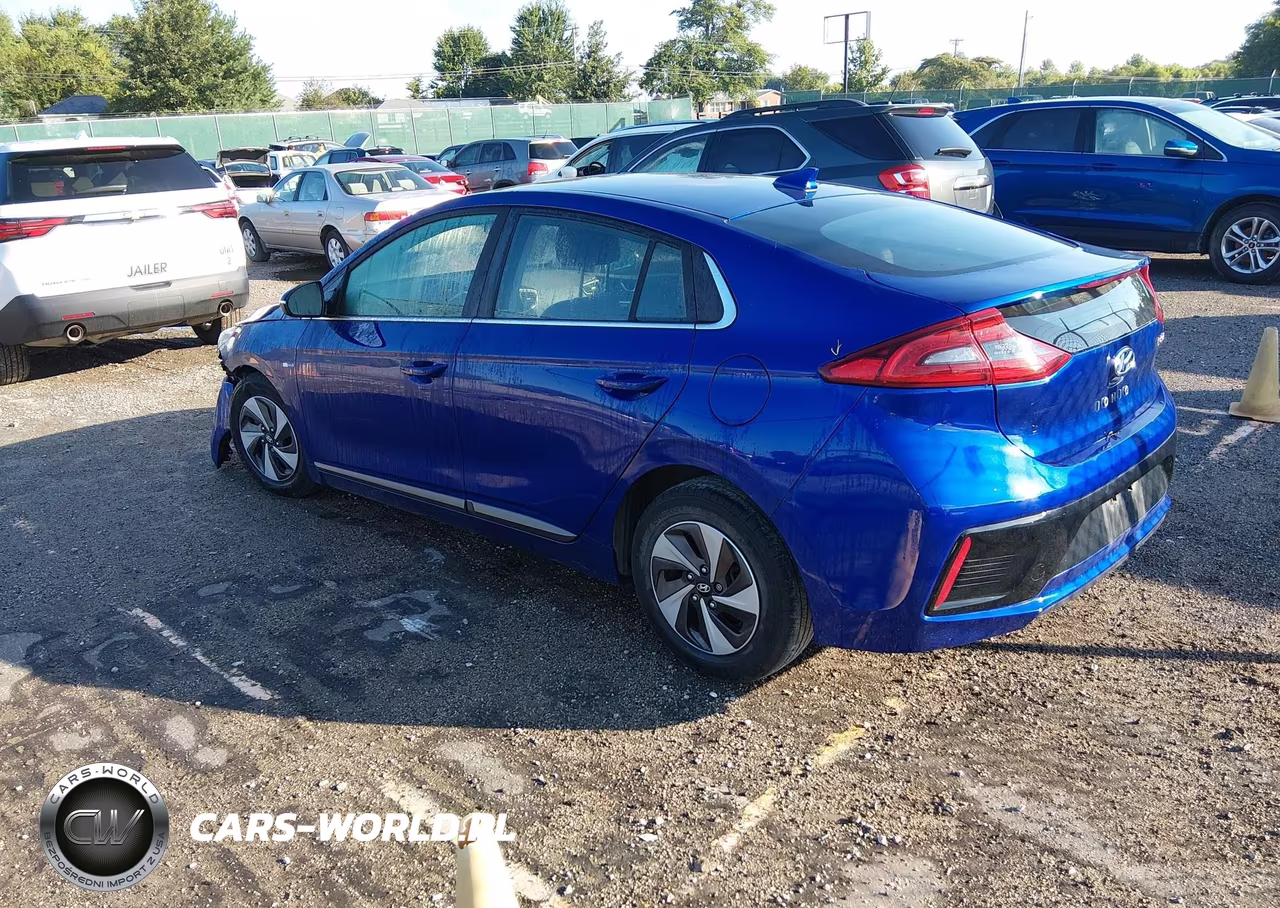 2019 Hyundai Ioniq Hybrid Sel VIN:KMHC75LC4KU136442 - 3