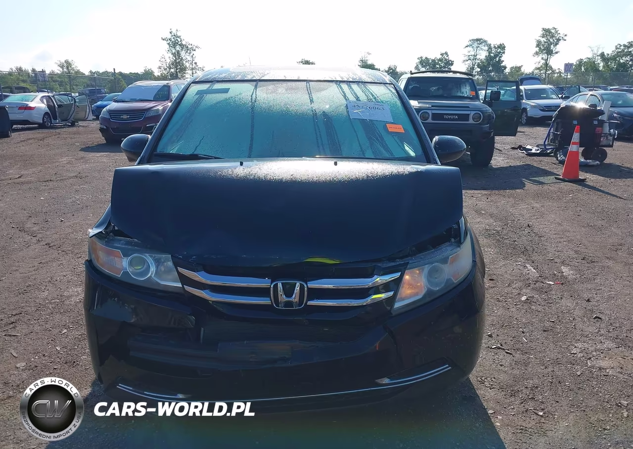 2015 Honda Odyssey Ex-L VIN:5FNRL5H67FB056015 - 12
